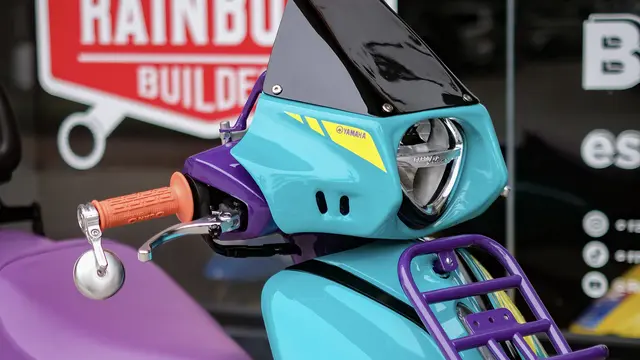 Kalcer Abis, Yamaha Grand Filano Disulap dengan Gaya Urban Rally 80-an (ist)
