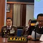 Kepala Kejati Riau Akmal Abbas dalam paparan kinerja usai peringatan Hari Bhakti Adhyaksa. (Liputan6.com/M Syukur)