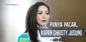 Christy Jusung mengaku sudah memiliki pendamping yang lebih dewasa.