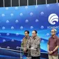 Menkominfo Budi Arie Setiadi saat melakukan konferensi pers mengenai pemberantasan judi online di Indonesia. (Liputan6.com/Agustinus M. Damar)