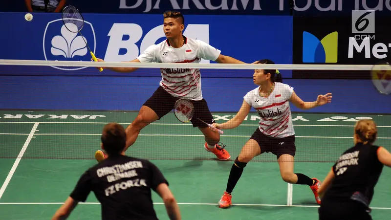 Putaran Pertama Indonesia Open 2017, Praveen/Debby Tumbang