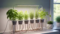 Hidroponik Wick untuk Tanaman Herbal di Ruang Kecil, 7 Langkah Mudah Berkebun di Rumah