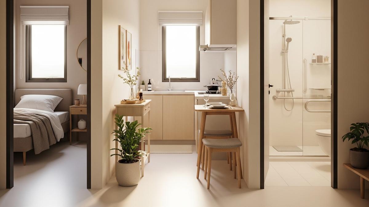 9 Model Rumah Lansia dengan Kamar Dekat Dapur dan Kamar Mandi, Nyaman Optimal