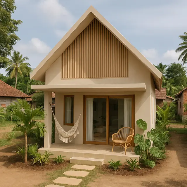 Rumah Sederhana 5x7 Meter di Desa tapi Mewah ala Pinterest (Foto: ChatGPT)