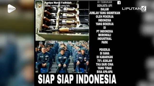 VIDEO: [CEK FAKTA] Penyelundupan Senjata oleh Tenaga Kerja Asing di Indonesia