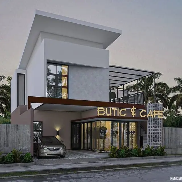 Rumah Minimalis 2 Lantai 6x12 Ruko