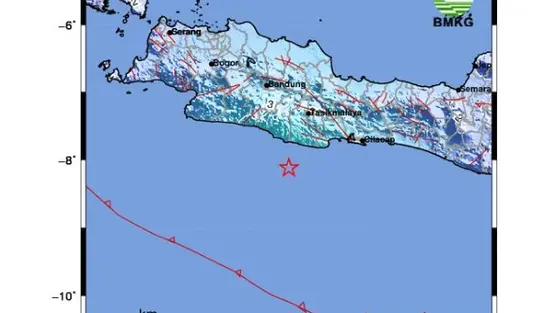 Gempa M5,3 Pangandaran Terasa hingga Bandung, Tagana Pastikan Kondisi Aman