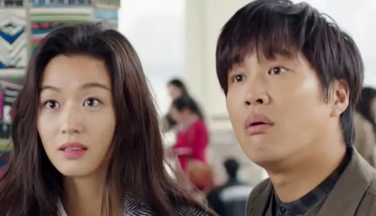 Cha Tae Hyun dan Jun Ji Hyun akhirnya dipertemukan kembali. Dalam drama ‘The Legend of The Blue Sea’, Tae Hyun member tanggapan soal lawan mainnya, Jun Ji Hyun. (doc.soompi.com)