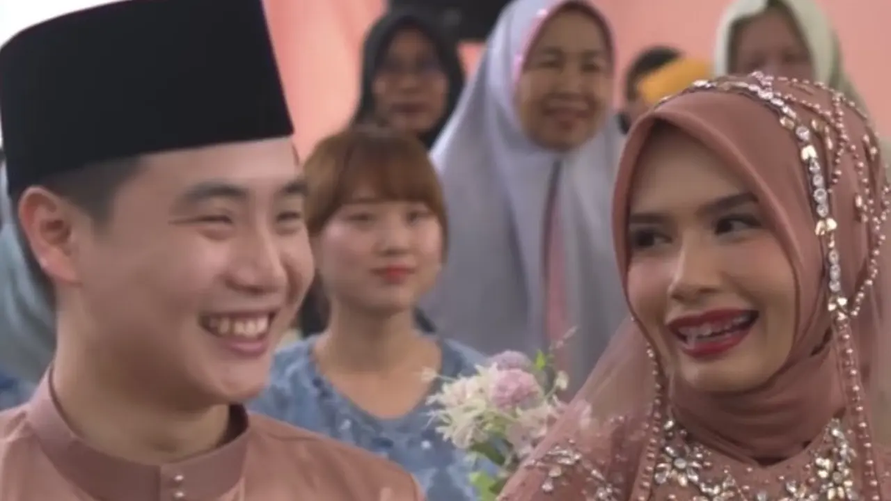 Potret Pernikahan Oppa Korea dengan Wanita Aceh