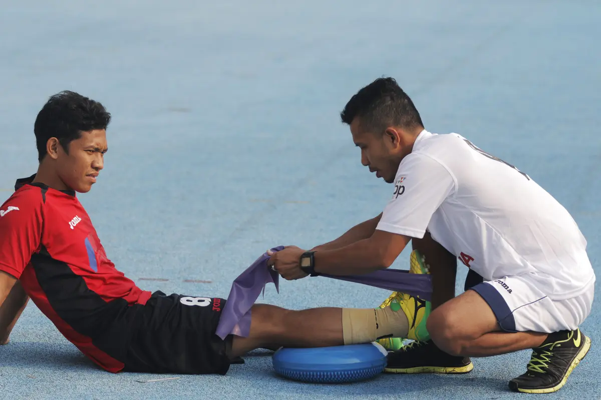 Pemain Mitra Kukar Eka Ramdani