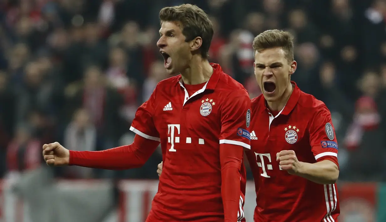 3. Thomas Mueller (Bayern Munchen) - 10 Gol. (AFP/Odd Andersen)