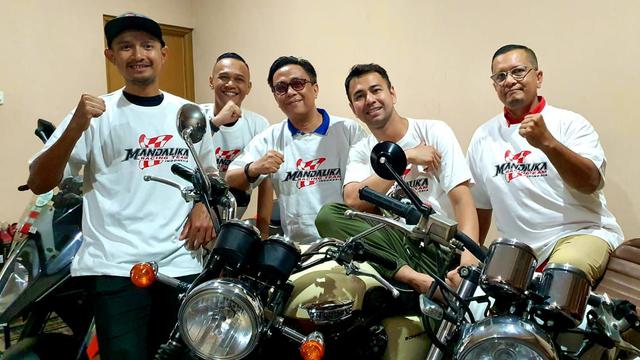 Raffi Ahmad Terlibat di Tim MotoGP Mandalika Racing Team Indonesia
