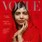 Malala Yousafzai jadi sampul majalah Vogue Inggris. (dok. Instagram @britishvogue/https://www.instagram.com/p/CPlV_uOlKn1/)