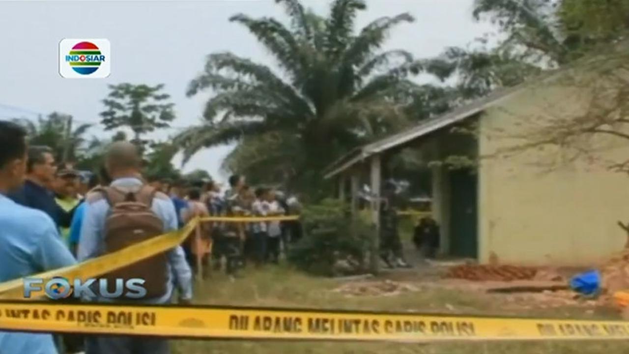 TKP ledakan Bom di Riau