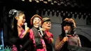 Lenong yang merupakan seni teatrikal komedi Betawi ini telah ada sejak jaman kolonial Belanda (Liputan6.com/Faizal Fanani)