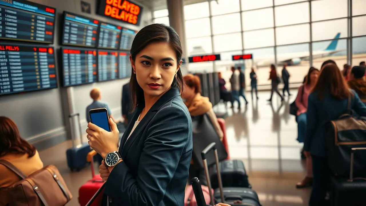 apa itu delay pesawat
