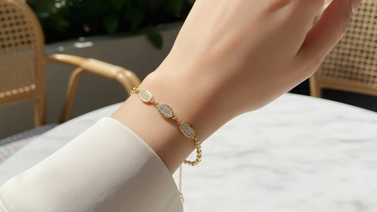 Model Gelang Wanita Elegan 3 Gram 10 Karat