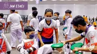 Momen Jan Ethes Cucu Jokowi Ikut Pertandingan Taekwondo. (Sumber: Instagram/janethesdotcom)
