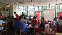Rumah.com kembali mengadakan acara Coffee Talk yang dihelat pada Rabu (17/5) di Tanamera Cuisine, Kebayoran Baru, Jakarta Selatan.