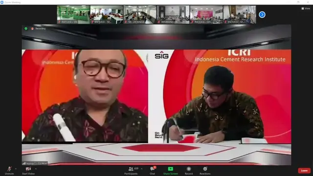 Sinergi Semen Baturaja – SIG Dalam Pembentukan ICRI