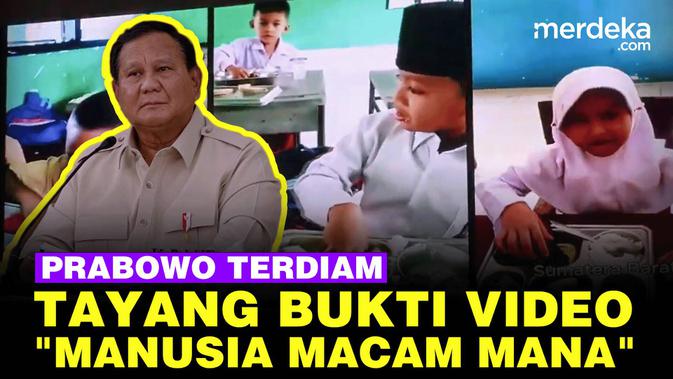 Emosi! Prabowo Tiba-Tiba Terdiam, Tayang Bukti Video di Tengah Rapat Penting: Manusia Macam Mana!