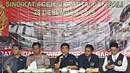 Bareskrim menggelar rilis pengungkapan jaringan Narkotika sindikat Aceh-Jakarta-Bali di Jakarta, Senin (28/12/2015). Bareskrim berhasil amankan 3 kg sabu, 14.000 butir ekstasi, dan 1,5 ton ganja dengan nilai total Rp.17 M(Liputan6.com/Immanuel Antonius) 