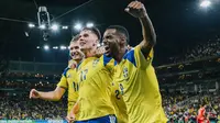 Timnas Swedia Vs Timnas Tunisia. (Bola.com/Dok.Instagram Timnas Swedia).