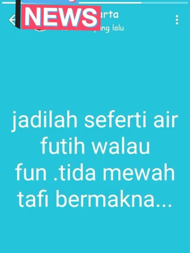 7 Status Nyeleneh WhatsApp Typo, Sampai Cermin Dibilang Motor