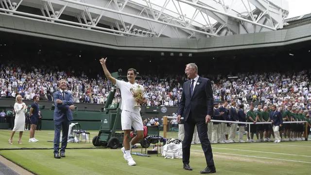 Wimbledon 2017, Roger Federer, Marin Cilic