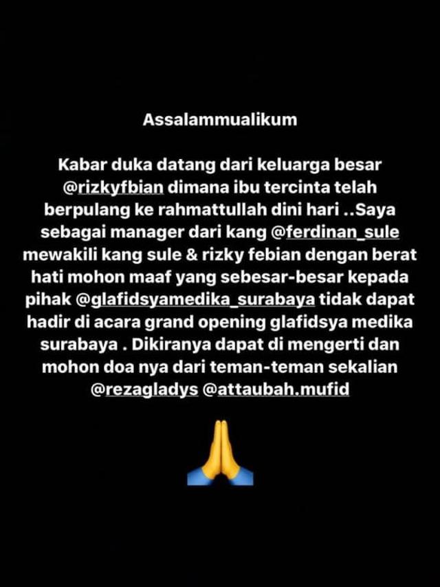 Fakta Meninggalnya Lina Mantan Istri Sule, Dikabarkan Mengalami Serangan Jantung