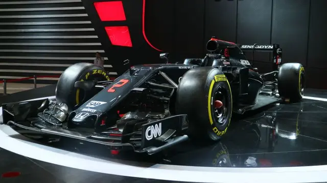 Mobil balap MP4-31 Mclaren-Honda