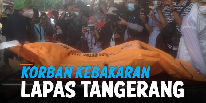 VIDEO: Kedatangan Jenazah Korban Kebakaran Lapas Tangerang di RS Polri