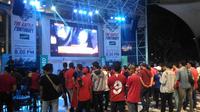 Kemeriahan Acara Soccer Zone yang dihadiri United Army Indonesia