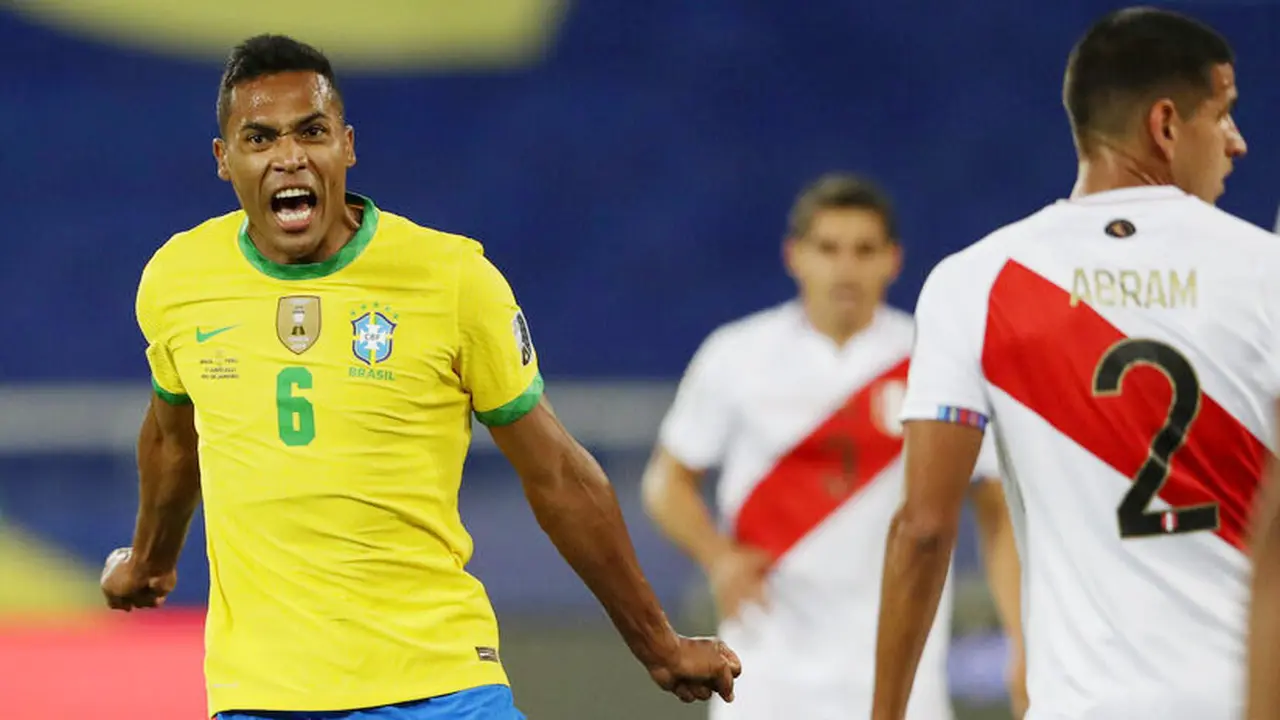 Foto Copa America: Brasil Tak Terbendung, Peru Digilas 4 Gol Tanpa Balas