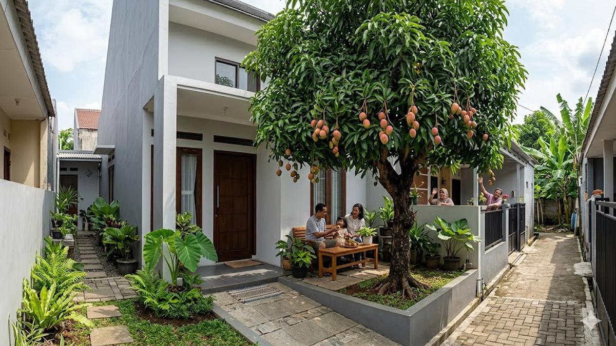 7 Pohon Buah Peneduh untuk Halaman Sempit, Bikin Rumah Adem Tanpa Ganggu Pondasi