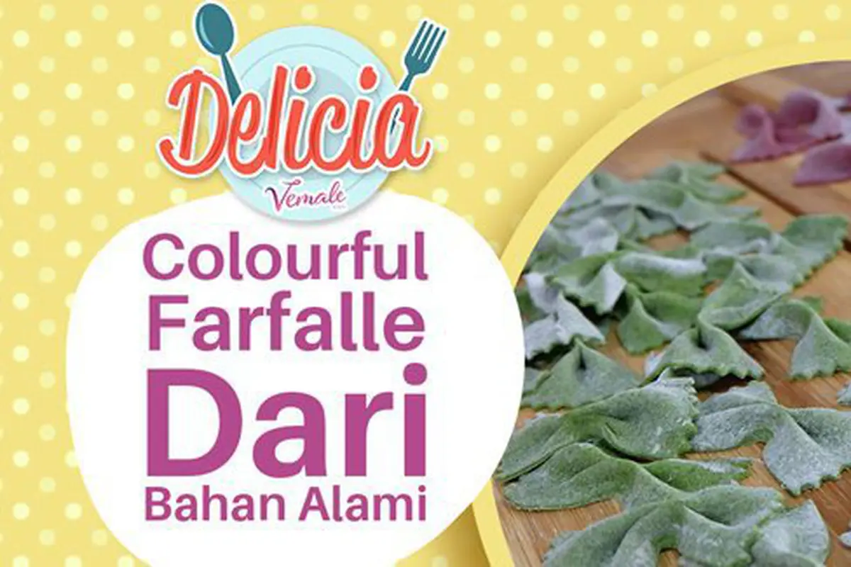 Pasta cantik pasti menarik si kecil untuk makan lebih lahap/copyright: Vemale.com