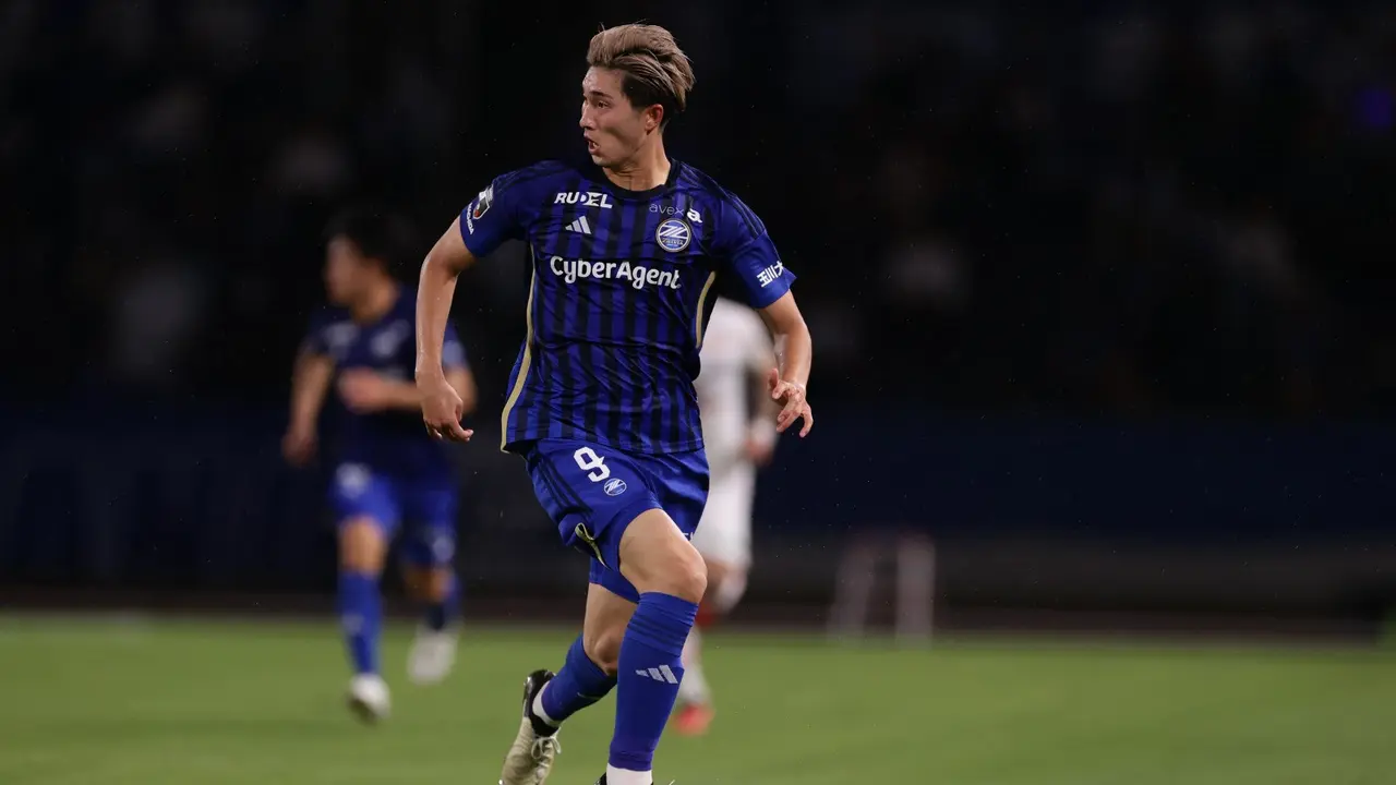 Pemain Machida Zelvia, Shota Fujio. (J League)
