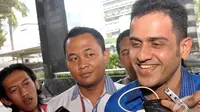 Nazaruddin diperiksa sebagai saksi dalam kasus tindak pidana korupsi Wisma Atlet dan Gedung Serba Guna Sumsel tahun 2010-2011, Jakarta, Selasa (8/10/2014) (Liputan6.com/Miftahul Hayat)