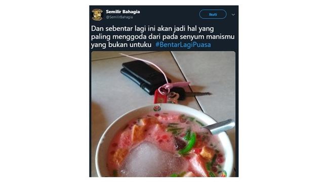 Drama Netizen soal Bentar Lagi Puasa Ini Bikin Nyesek
