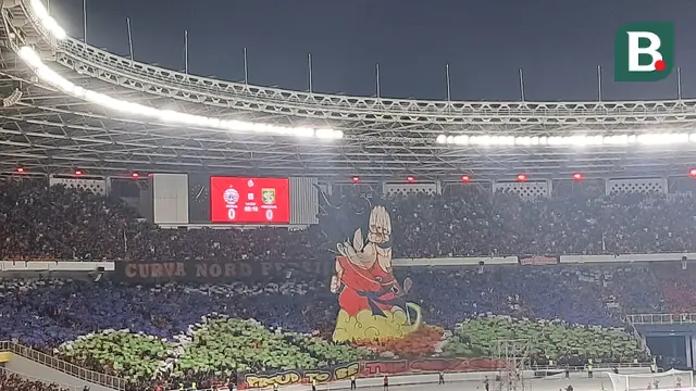 FOTO Koreografi The Jakmania