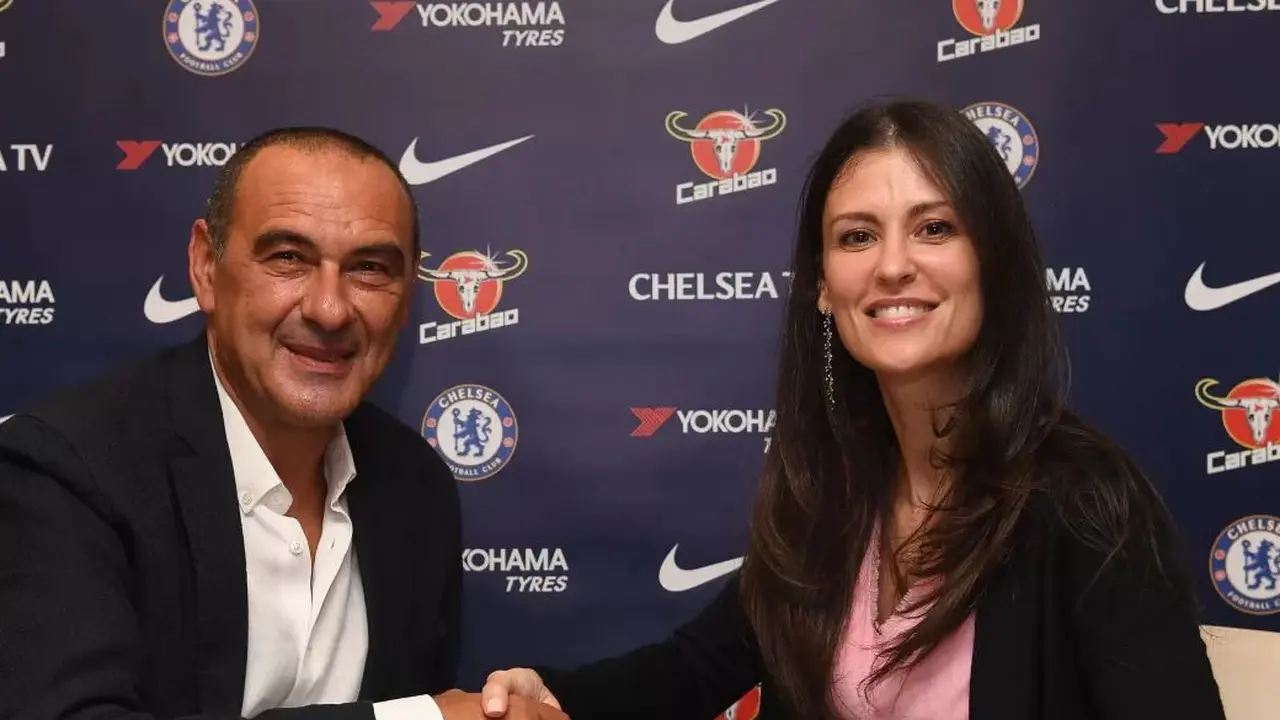 Manajer anyar Chelsea, Maurizio Sarri.