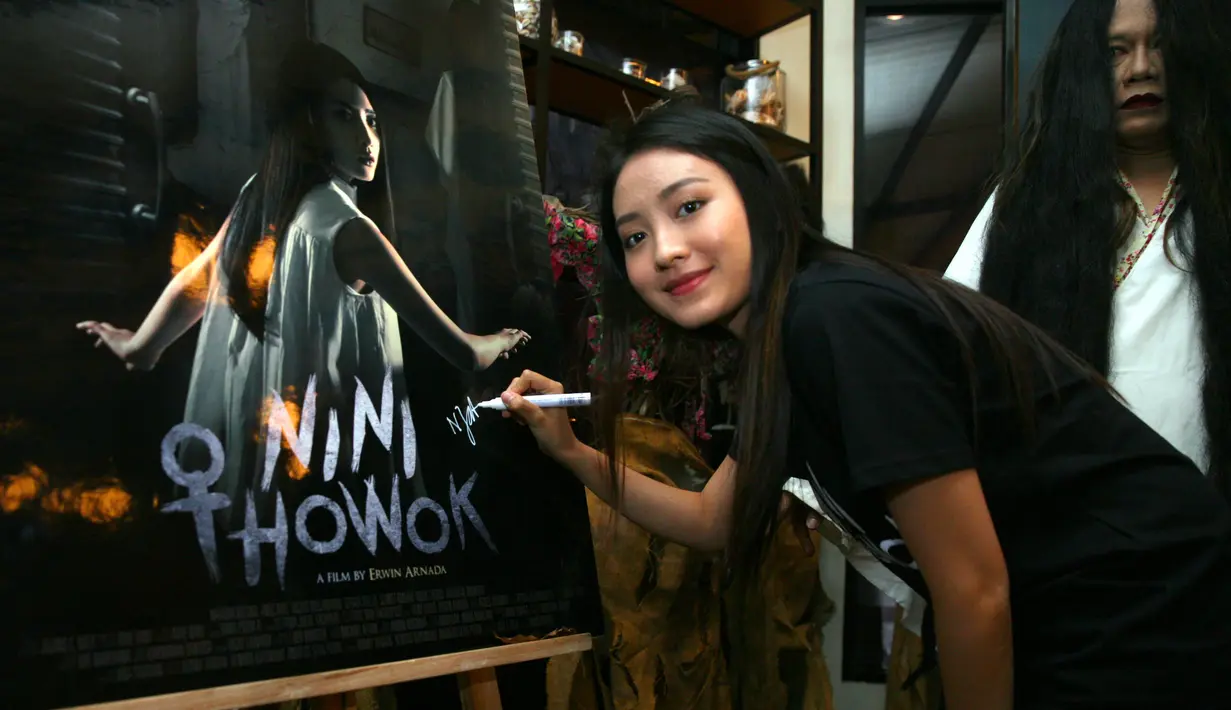 Kekasih Verrell Bramasta itu mengaku bahwa main dalam genre horor merupakan keinginannya sejak lama. Begitu juga saat mendapatkan tawaran, ia harus rela menolak tawaran film drama. (Nurwahyunan/Bintang.com)