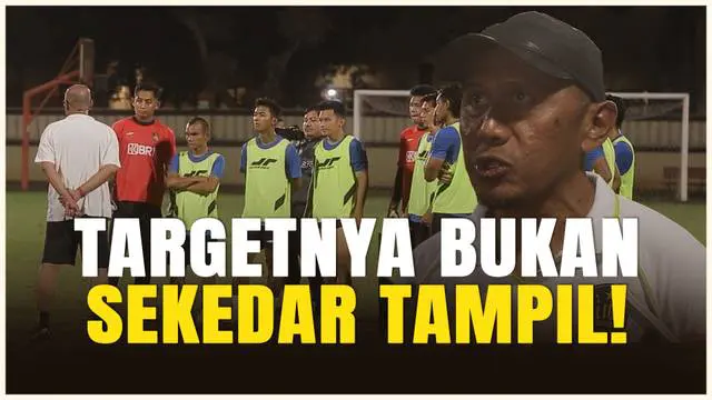 VIDEO: Rahmad Darmawan Ungkap Target Liga Indonesia All Star di Piala Presiden 2025