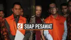 Mantan Direktur Utama (Dirut) PT Garuda Indonesia Emirsyah Satar(ESA) dan Beneficial Owner Connaught International Pte Ltd Soetikno Soedarjo (SS) yang juga pendiri PT Mugi Rekso Abadi resmi ditahan penyidik Komisi Pemberantasan Korupsi (KPK).