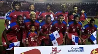 Tim nasional Panama pada Juni 2017. (AFP/Rodrigo Arangua)