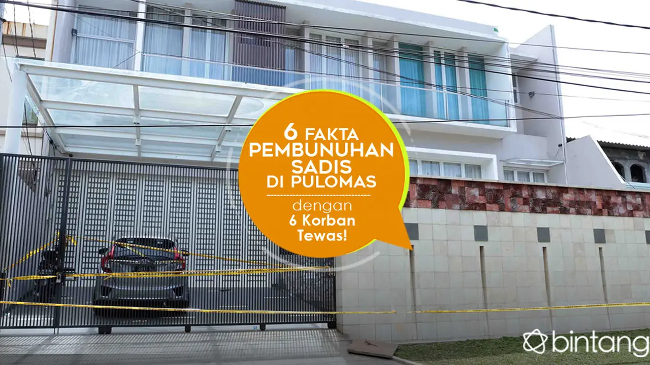 Pelaku Diduga Hafal Rumah Korban Pembunuhan Sadis Pulomas