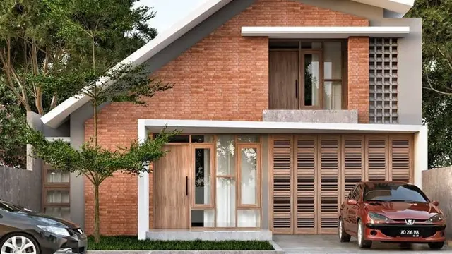 Rumah Minimalis Type 36 Merah Bata