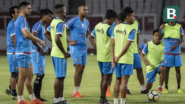 Latihan Arema FC