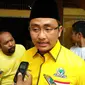 Andika Hazrumi saat ditemui usai menghadiri Musyawarah Daerah (Musda) III DPD Kota Serang, Selasa 22 November 2016. (Yandhi Deslatama/Liputan6.com)