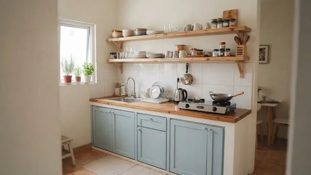 Desain Dapur Sederhana untuk Rumah Kecil